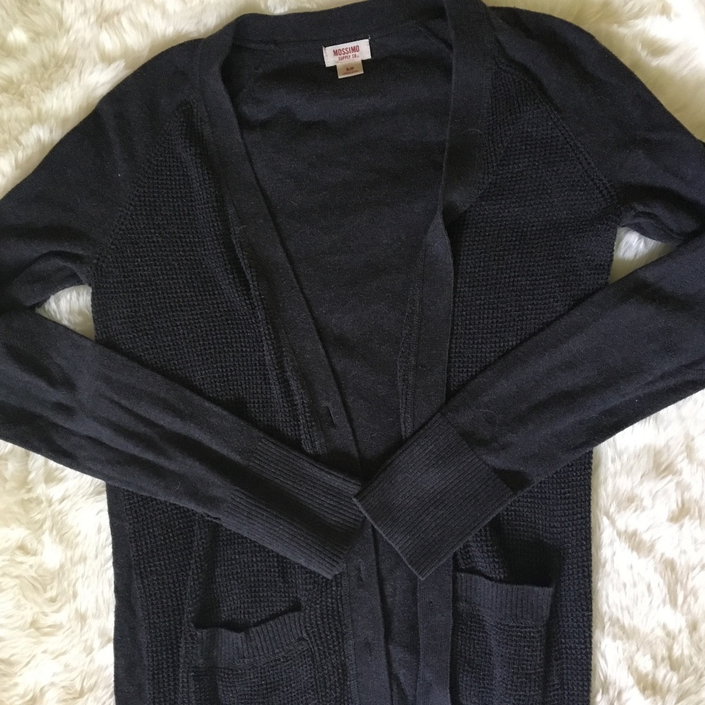 Mossimo Gray Boyfriend Cardigan